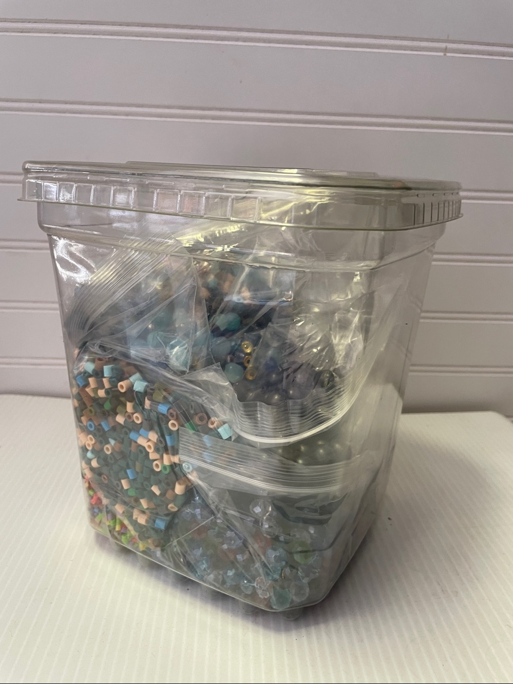 3lb Bulk Mixed Bead Lot- Vintage + Modern Jewelry Crafting